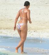 Alicia Keys - wearing a bikini in the Bahamas 04/22/13