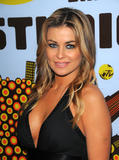 Carmen Electra at MTV Studio's in Times Square for a taping of MTV's Total Request Live