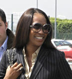 Naomi Campbell @ Heathrow Airport police station