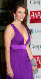 Elizabeth Hurley shows cleavage @ Asian Women Of Achievement Awards in London