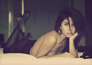Yana, modelo argentina al natural